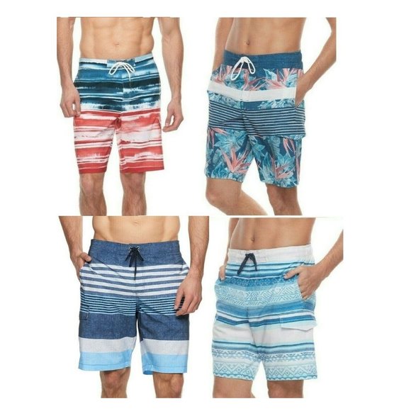 Mens Swim Trunks Flexwear SONOMA Cargo XXL NEW - Picture 1 of 10